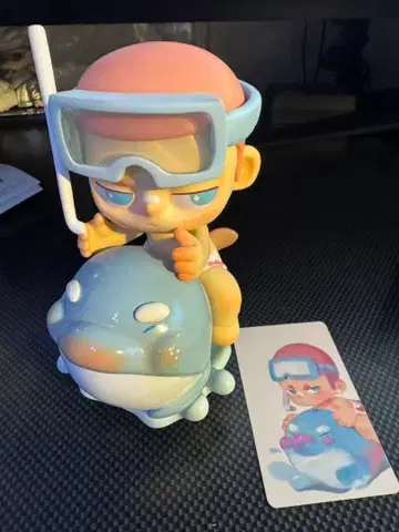 [ 완판템 ] POPMART KUBO 피규어 고래 핑크