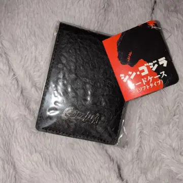 신 고질라 카드 케이스 블랙 소프트 타입