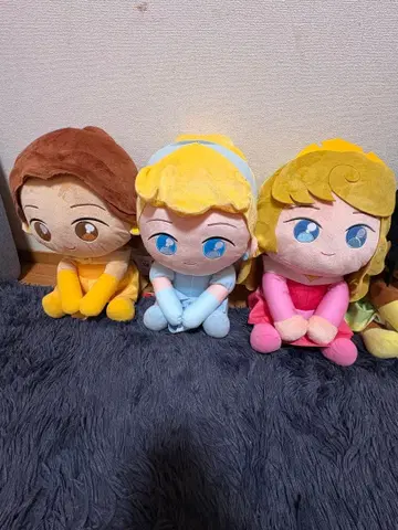 울리미 벨 신데렐라 오로라 공주 백설공주 여왕 티아나 6체 세트