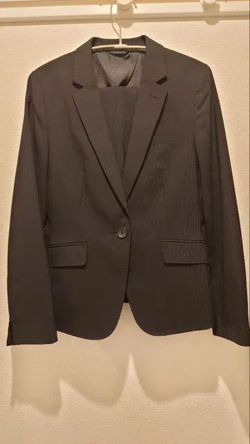 [ 새상품급 ] 아오야마 1B 싱글 수트 셋업 size11 스트라이프