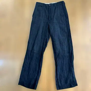 R&D.M.Co-올드맨즈테일러 린넨 팬츠 M 블랙