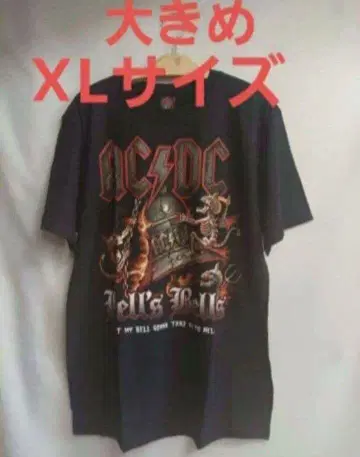 밴드 티셔츠 ACDC 에이전시 XL 사이즈