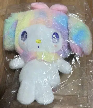 산리오 마이멜로디 레인보우 봉제 인형