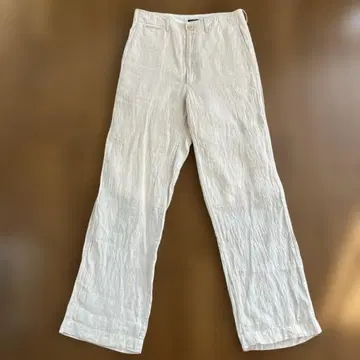 R&D.M.Co- 올드맨즈테일러 린넨 팬츠 아이보리 M