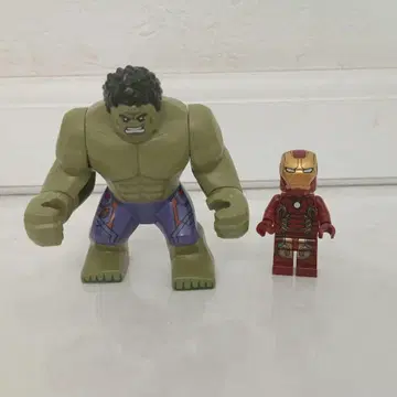 헐크 아이언맨 피규어 세트