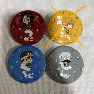 Dr.STONE 닥터스톤 오나마에피탄코 캔뱃지 컬렉션 3종