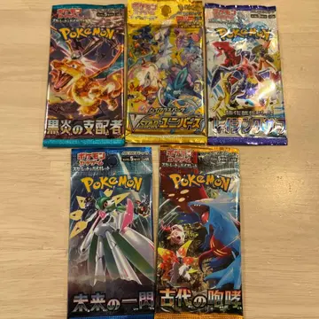 포켓몬 카드 5팩