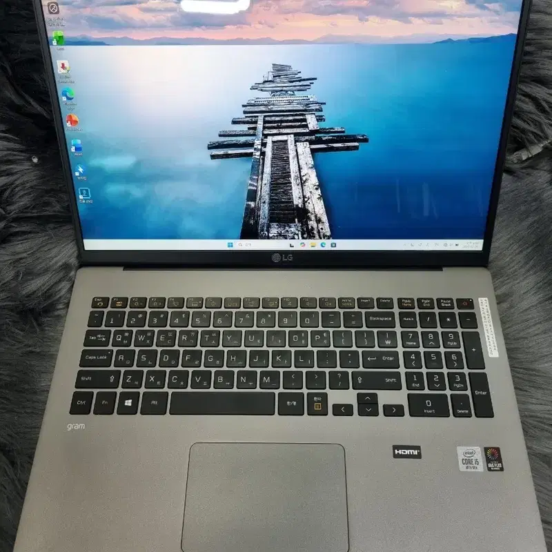 LG gram 노트북 i5 10세대 17인치 엑셀한글 파워포인트 캐드