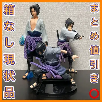 NARUTO-나루토-돌풍전 우치하 사스케 피규어 3체 세트