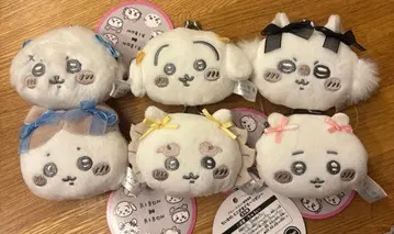 치이카와 미니 동전지갑 리본 6종 세트