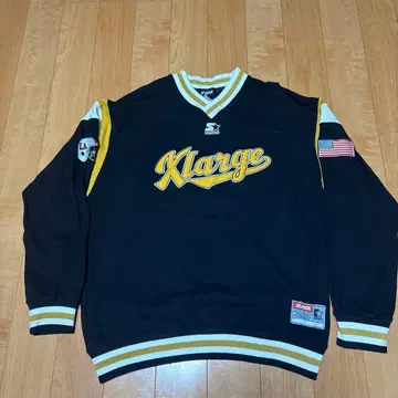 XLARGE x STARTER V NECK SWEATSHIRT