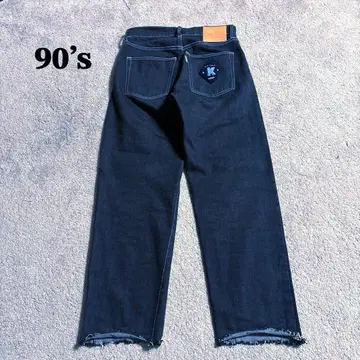 90s 칼 헬무트 PINK HOUSE 데님 팬츠 빈티지 레트로