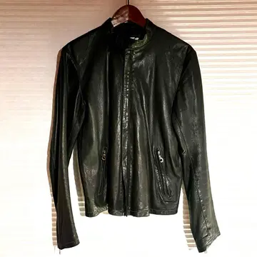 international gallery BEAMS 싱글 가죽 라이더스 L
