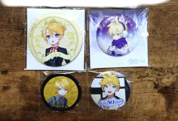 카가미네 렌 캔뱃지 일본풍 찻집 별 눈 오는 밤 중국 뱀파이어 로손