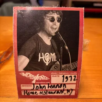 존 레논 homefree 스티커