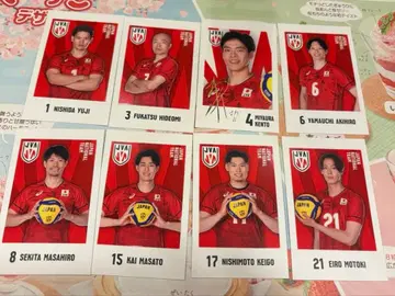 배구 남자 일본 대표 캐릭터 포스터 JVA