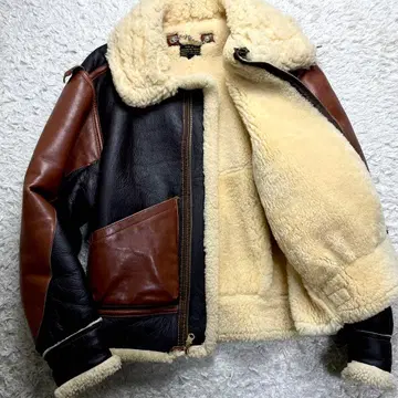 초두꺼움/레어/42인치 VANSON B-3 대전 모델 가죽 자켓