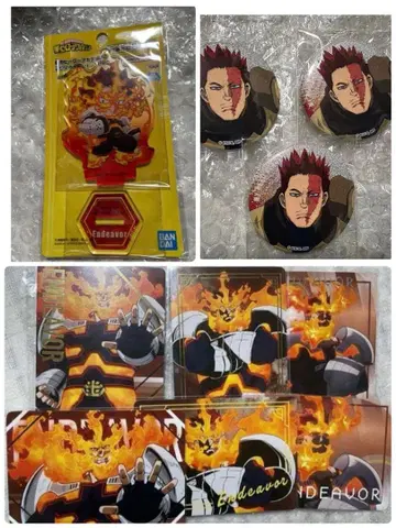 히로아카 엔데버 아크릴 스탠드 GiGO 히어로 플라자 TD 카드 캔뱃지