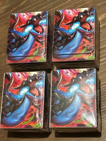 4개 메가 리자몽 X 덱 케이스 덱 박스 포켓몬