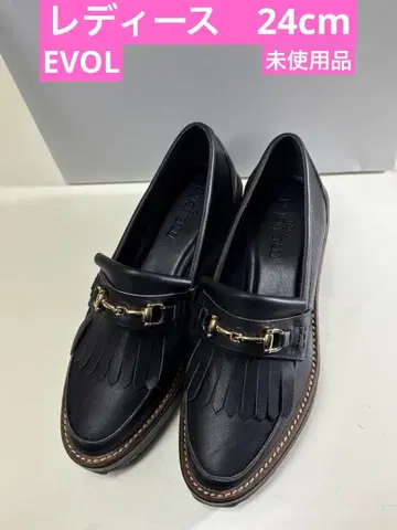 EVOL 이볼 여성용 통굽 비트 로퍼 미사용품
