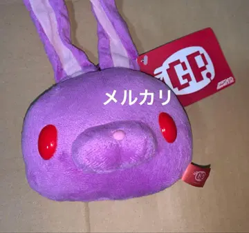 척스 GP 범용 토끼 페이스 패스케이스 보라색