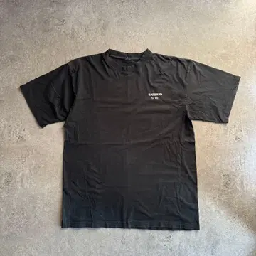 기업 로고 90s 00s 볼보 포 라이프 티셔츠 블랙