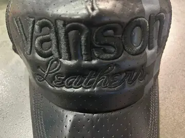새상품 vanson 엠블럼 자수 메쉬 캡