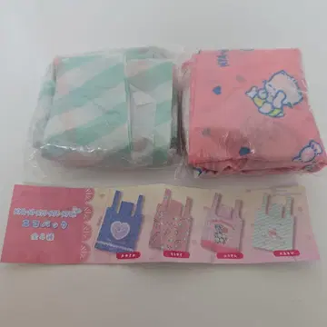 냐니뉴녜뇽 에코백 가챠 2개 세트 산리오