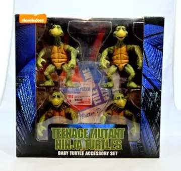 NECA (액션 피규어) 베이비 터틀 액세서리 세트 7인치
