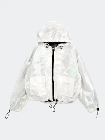 rainbow laser 후디 재킷 L 4621