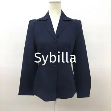 시빌라 Sybilla 자켓 네이비 40 봄옷 겉옷 깔끔한