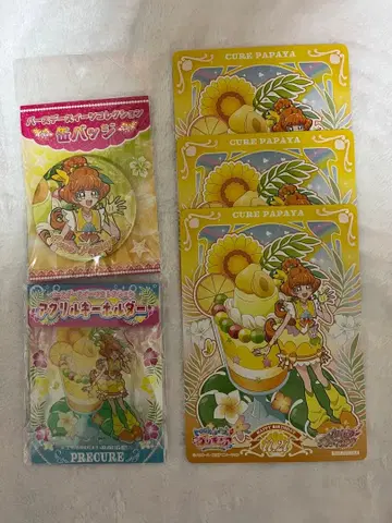 프리큐어 큐어 파파이야 벌스데이 굿즈 세트