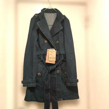 d.i.a. Y2K 데님 트렌치코트입니다. 2wey 사용.