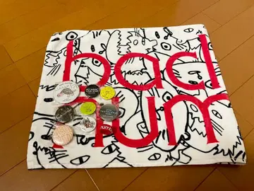 backnumber 타월 캔뱃지 러버 반지