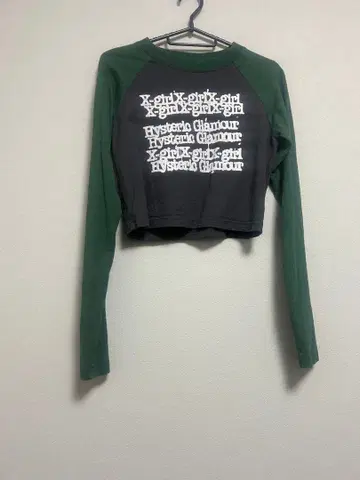 X-girl x HYSTERIC GLAMOUR 티셔츠