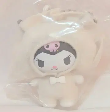 산리오 치비토모~오카즈 시크릿 키링 쿠로미 (교자)