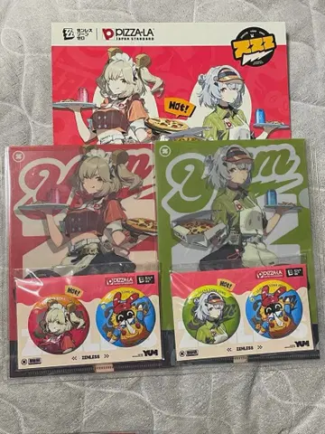 젠레스 존 제로 피자라 콜라보 캔뱃지 파일 앰비 버니스