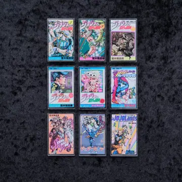 죠죠의 기묘한 모험 코믹스 표지풍 아크릴 마그넷 컴플리트