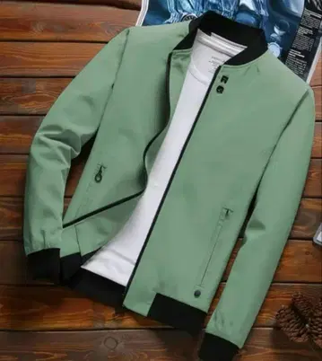 에메랄드 그린 블루종 M 사이즈