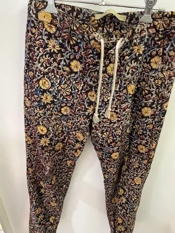 INCOTEX 인코텍스 코튼 팬츠 꽃무늬 루마니아산