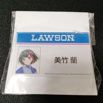 뱅드림! 로손 아크릴 배지 (미타케 란) [ Loppi HMV 한정판 ]