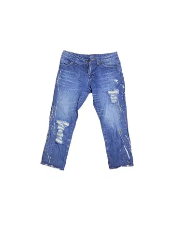 d.i.a. 계열 데미지 데님 스키니 플레어 갸루 Y2K 헤이세이