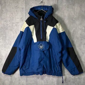 레어 NHL Starter 토론토 메이플 리프스 아노락 후드티