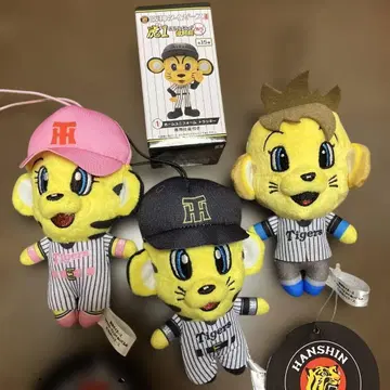 한신 타이거즈 마스코트 캐릭터 4종 세트