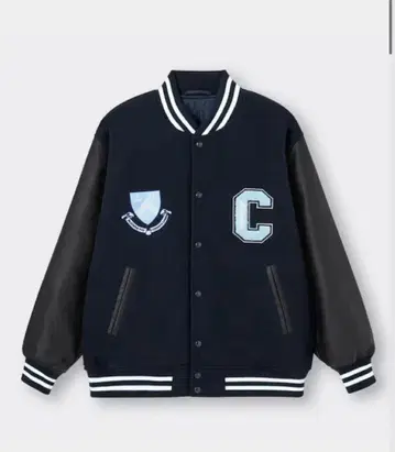 [ 구제 의류 ] 지유 GU 패디드 바시티 자켓 S 사이즈