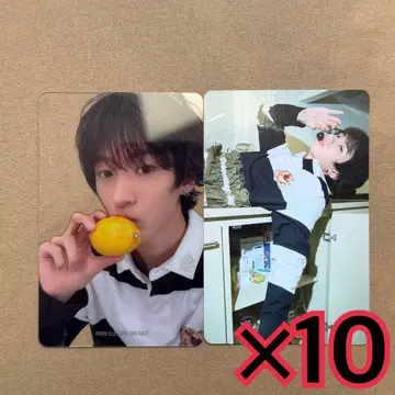 앤톤 클리어 트레이딩 카드 2종 x 10 도쿄돔 RIIZING LOUD