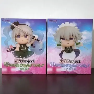 동방Project 콘파쿠 요우무 이자요이 사쿠야 피규어