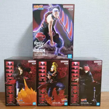 NARUTO 나루토 이타치 데이다라 전갈 히단 아카츠키 피규어 4종 세트