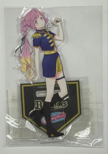 러브 라이브! 하스노소라 x 오릭스 버팔로즈 아크릴 스탠드 안요지 히메가