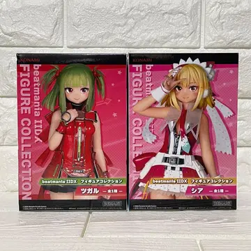 beatmania IIDX 피규어 컬렉션 츠가루 시아 2체 세트